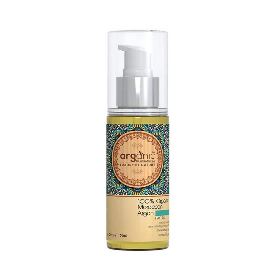 Aaryanveda Arganic Moroccan Argan Hair Oil - 100 ML