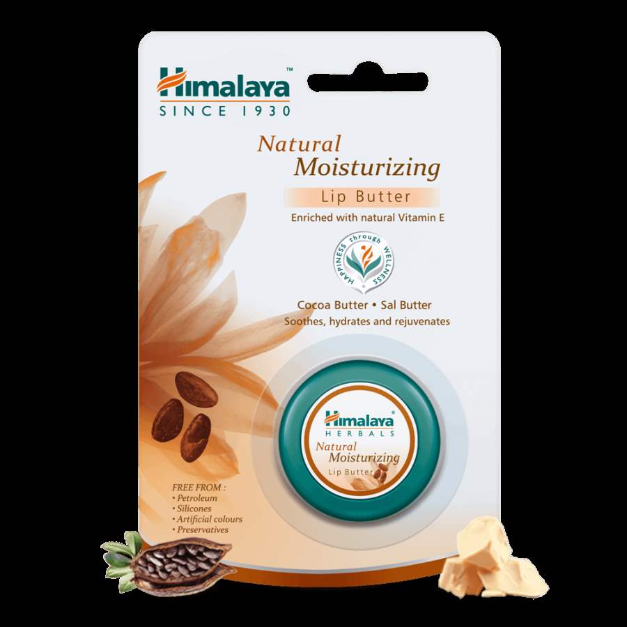 Himalaya Natural Moisturizing Lip Butter - 10 gm