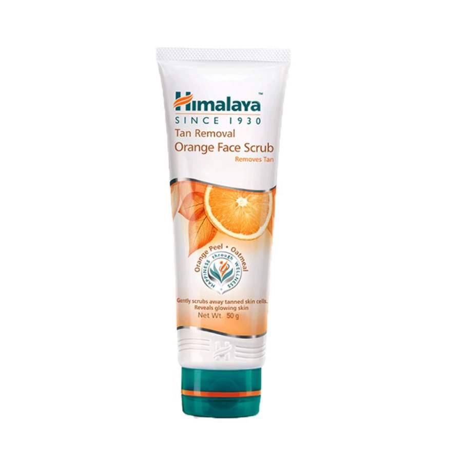 Himalaya Tan Removal Orange Face Scrub - 100 GM