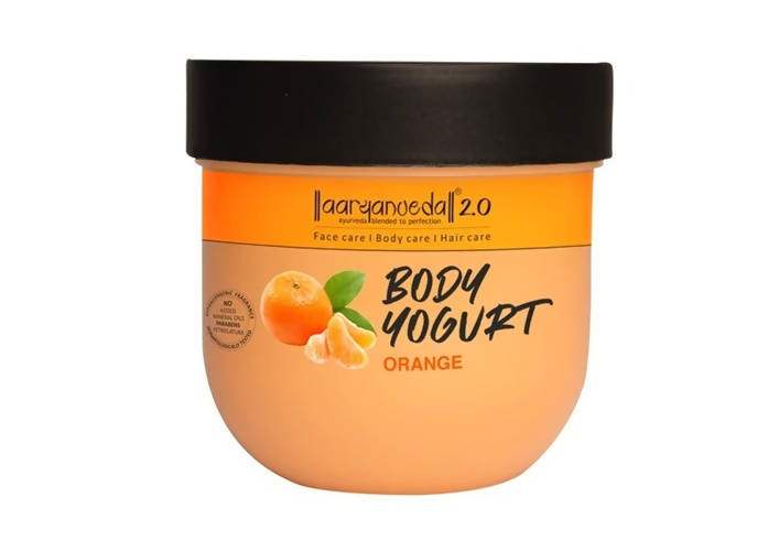 Aaryanveda Body Yogurt - Orange - 200 ML