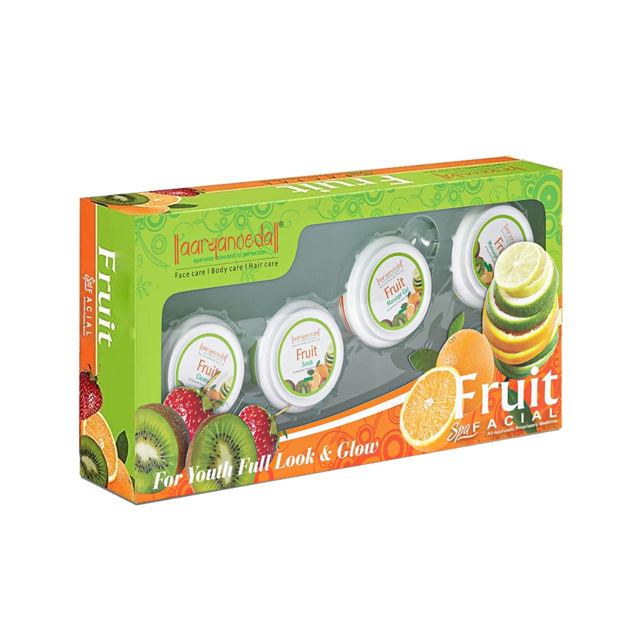 Aaryanveda Fruit Facial Kit - 210 gm