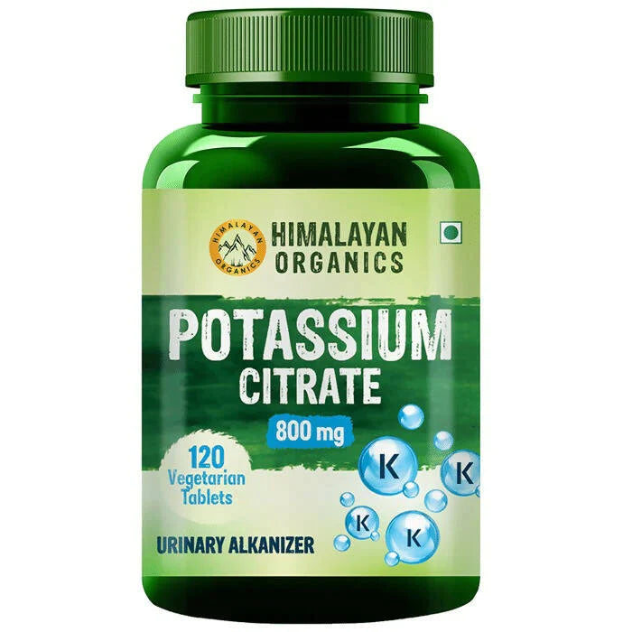 Himalayan Organics Potassium Citrate Tablets - 120 Tabs