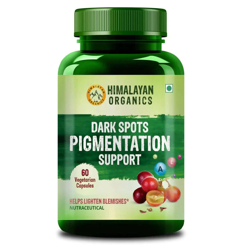 Himalayan Organics Dark Spots Pigmentation Support Capsules - 60 Caps