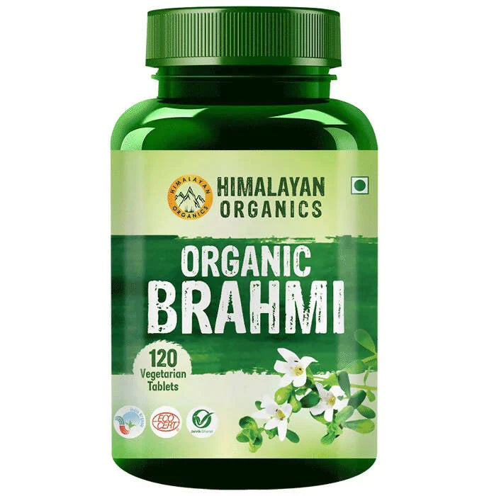 Himalayan Organics Brahmi Tablets - 120 Tabs