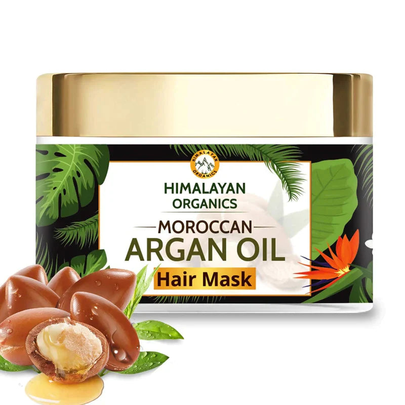 Himalayan Organics Moroccan Argan Hair Mask - 200 ML