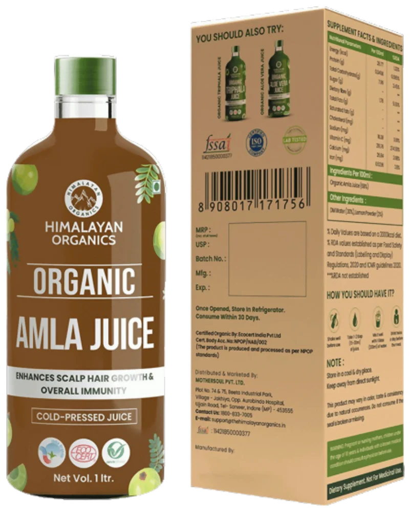 Himalayan Organics Amla Juice - 1 L