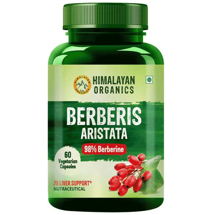 Himalayan Organics Berberis Aristata Capsules - 60 Caps