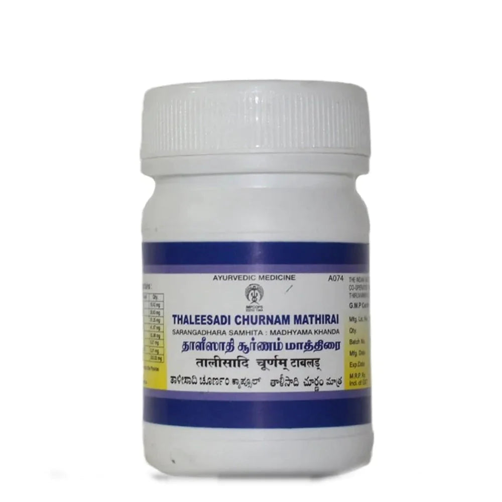 Impcops Ayurveda Thaleesadi Churnam Tablets - 100 Tabs