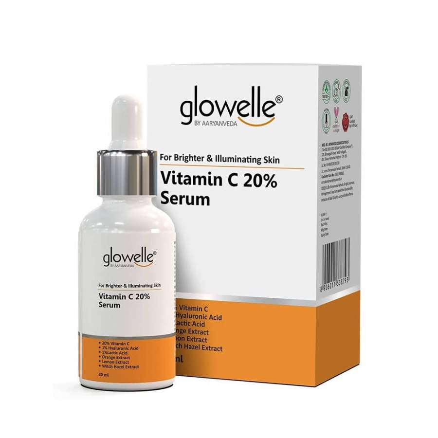 Aaryanveda Glowelle Vitamin C 20% Serum - 30 ML