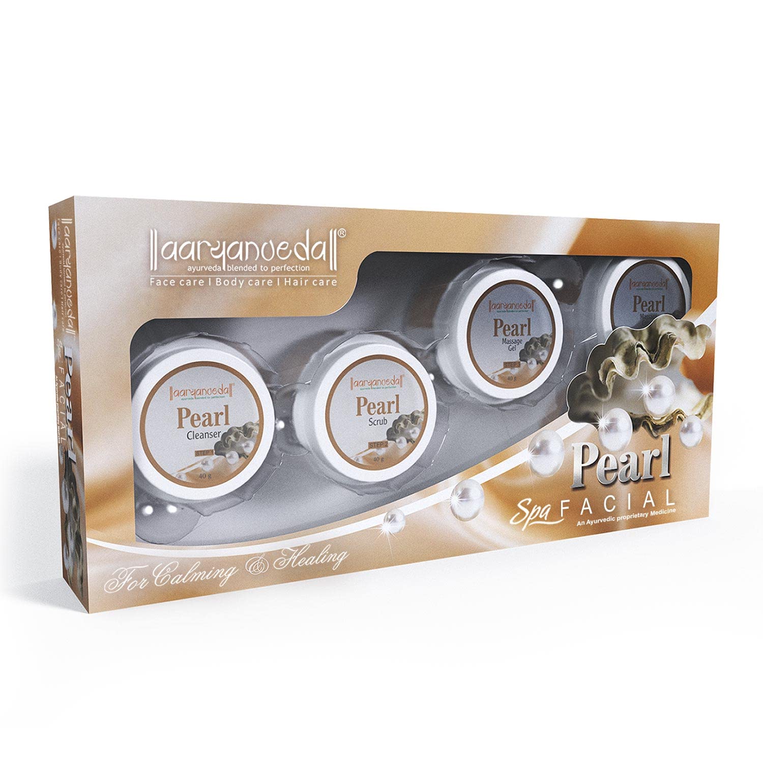 Aaryanveda Pearl Facial Kit - 210 gm