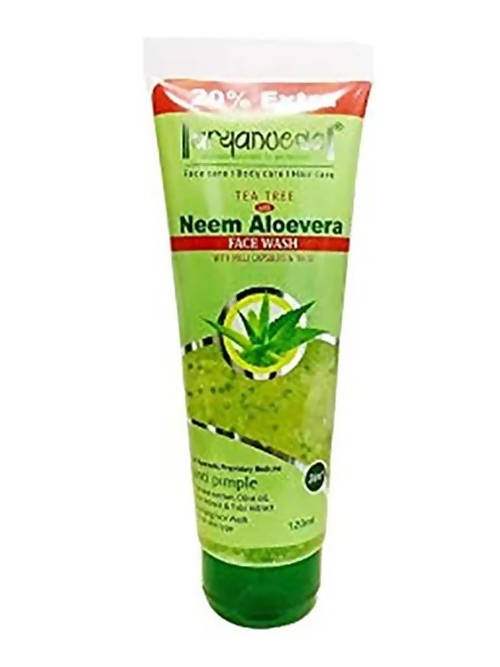 Aaryanveda Tea Tree With Neem Aloevera Face Wash - 120 ML