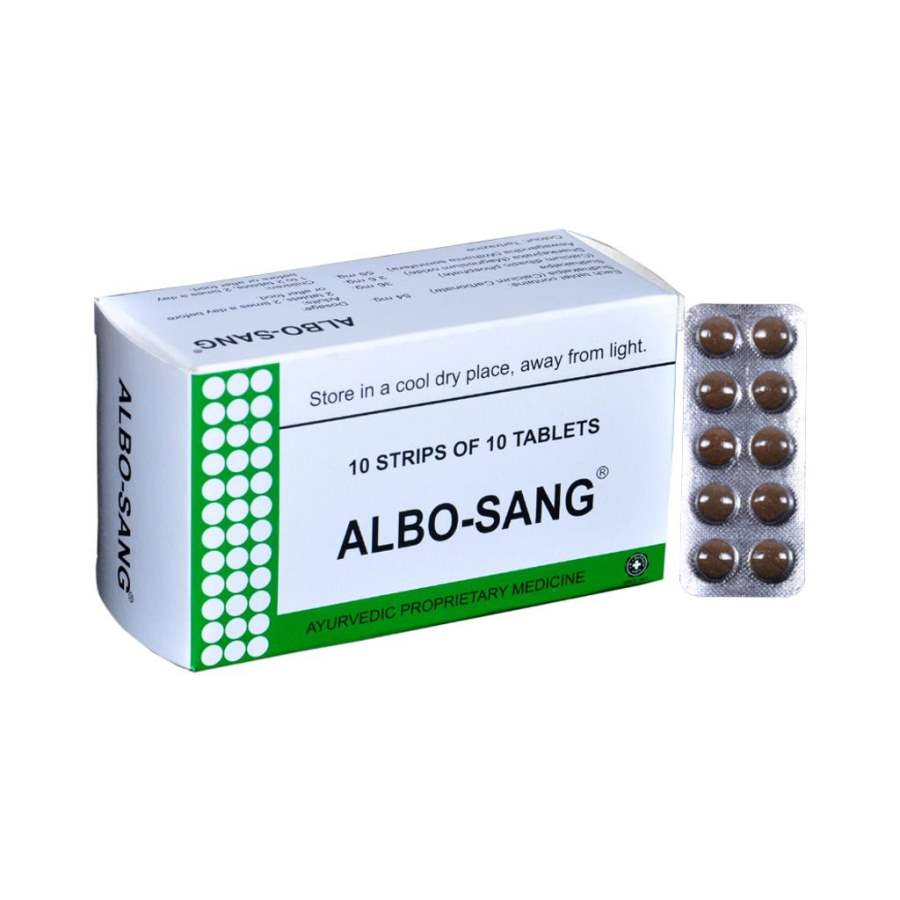 J & J Dechane Albo Sang Tablets - 100 Tabs (10 * 10 Tabs)