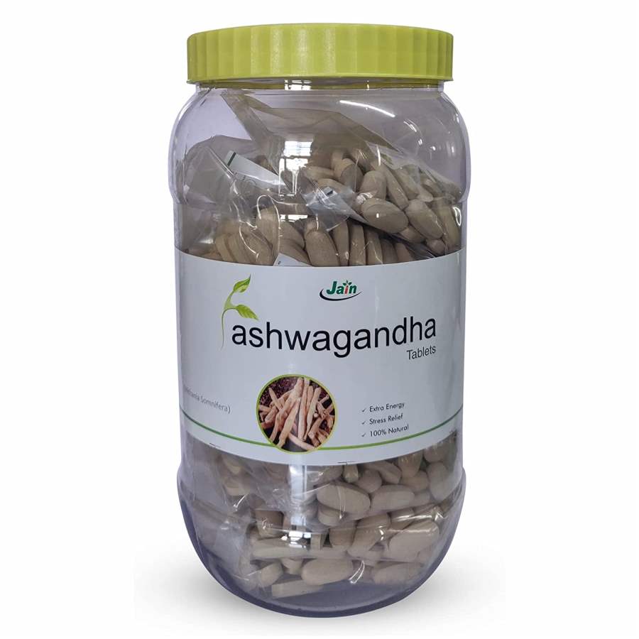 Jain Ayurveda Ashwagandha Tablets - 1000 Count