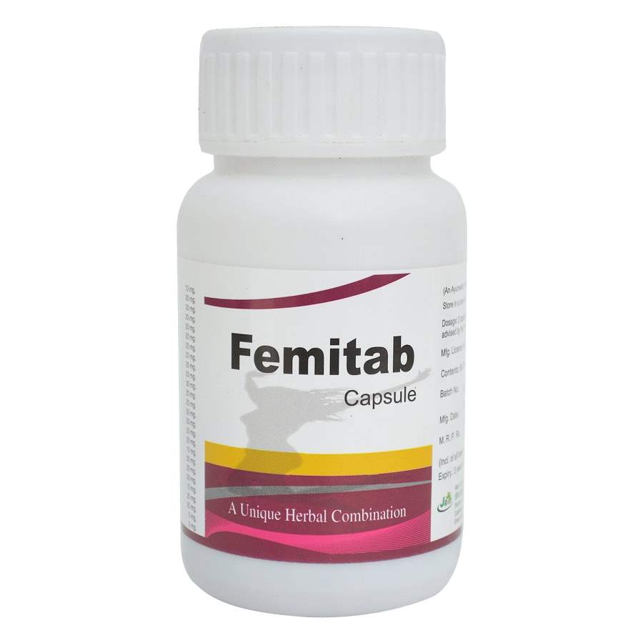 Jain Ayurveda Femitab Capsules - 60 Capsules