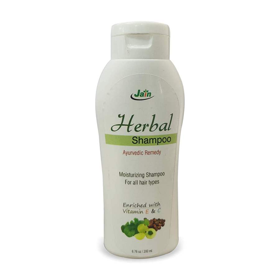 Jain Ayurveda Herbal Shampoo with Essential Oils - 200 mL