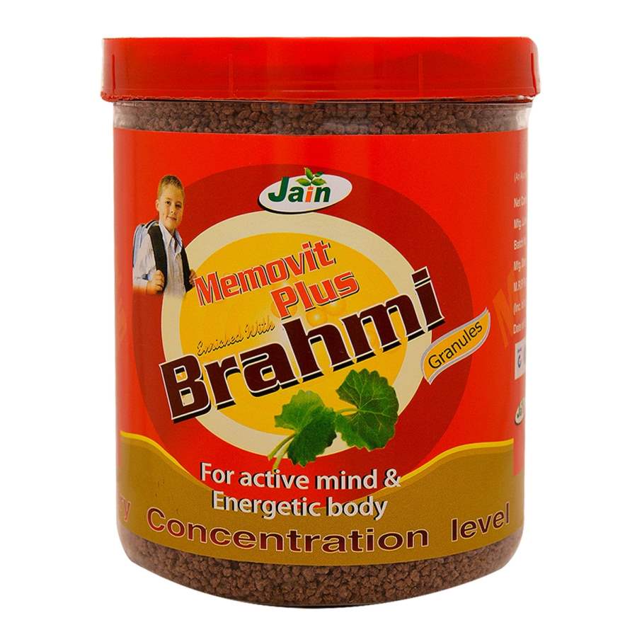 Jain Ayurveda Jain Memovit Plus Brahmi Granules Chocolate - 500 GM