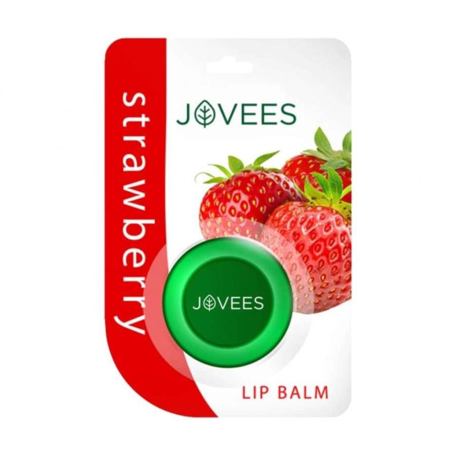 Jovees Herbals Strawberry Lip Balm - 5 GM