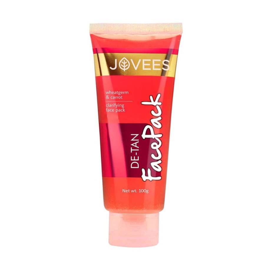 Jovees Herbals Wheatgerm and Carrot De - tan Face Pack - 100 GM