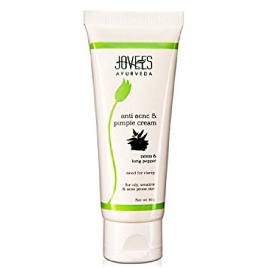 Jovees Herbals Neem and Long Pepper Anti Acne Pimple Cream - 60 GM