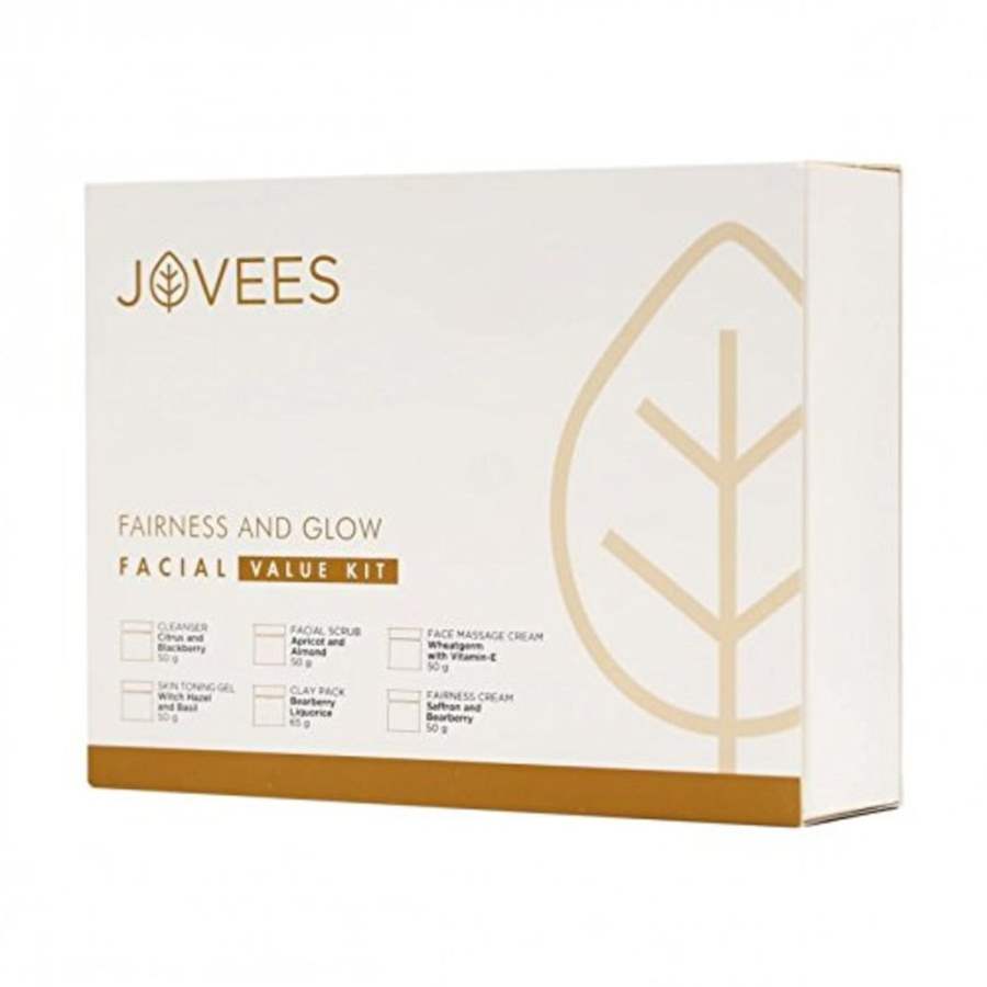 Jovees Herbals Fairness and Glow Facial Kit - 315 GM