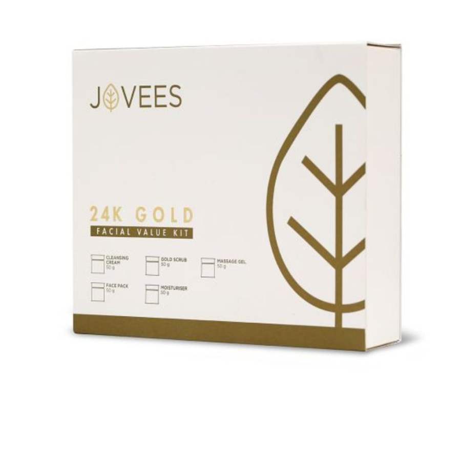 Jovees Herbals 24 Carat Gold Facial Value Kit - 250 GM