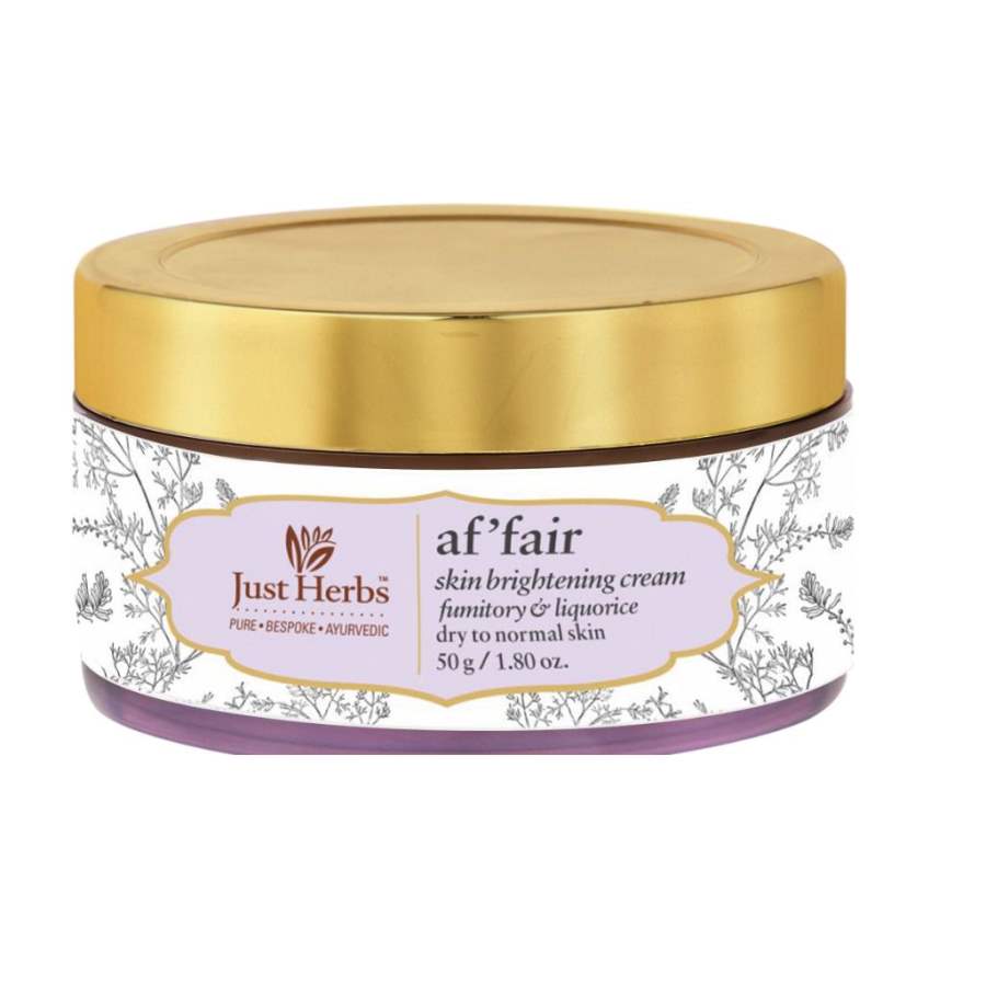 Just Herbs Affair Fumitory liquorice Skin Lightening Cream - 50 GM