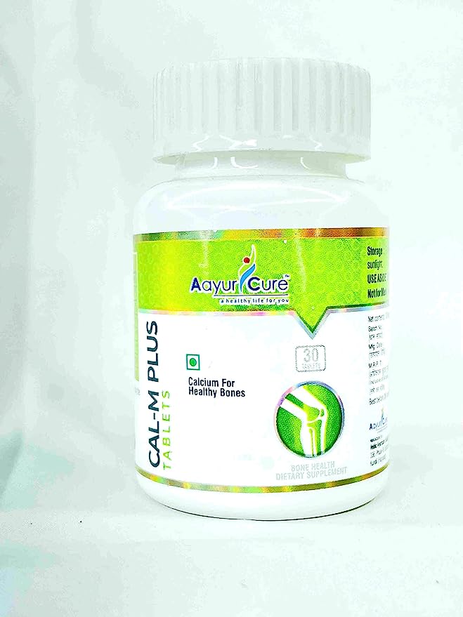 Aayur Cure Cal-M Plus Tablets - 30 Tabs