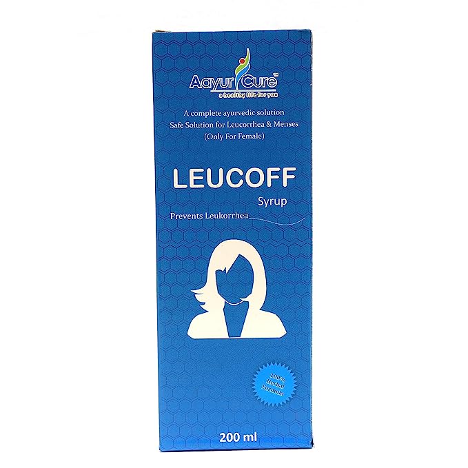 Aayur Cure Leucoff Syrup For Women - 200 ML