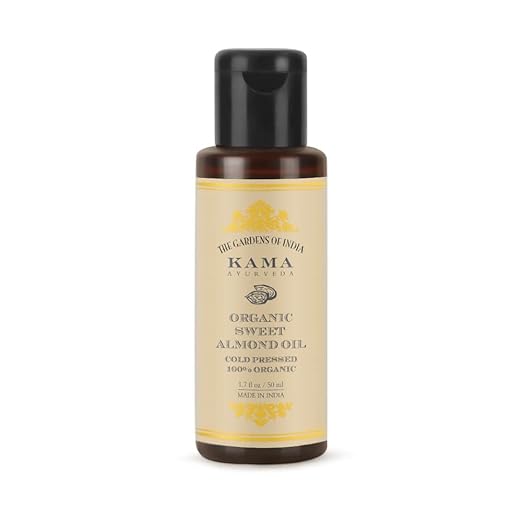 Kama Ayurveda Organic Sweet Almond Oil - 50 ML