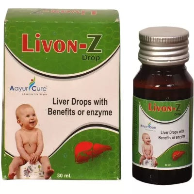 Aayur Cure Livon-Z Baby Drops - 30 ML