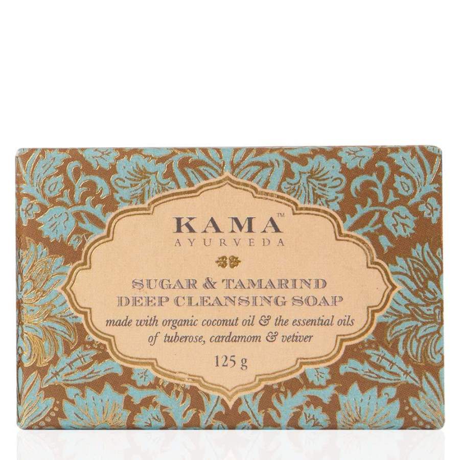 Kama Ayurveda Sugar & Tamarind Deep Cleansing Soap - 125 GM