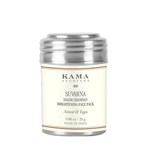 Kama Ayurveda Suvarna Haldi Chandan Brightening Face Pack - 25 GM