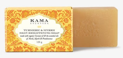 Kama Ayurveda Turmeric and Myrrh Skin Brightening Soap - 125 GM