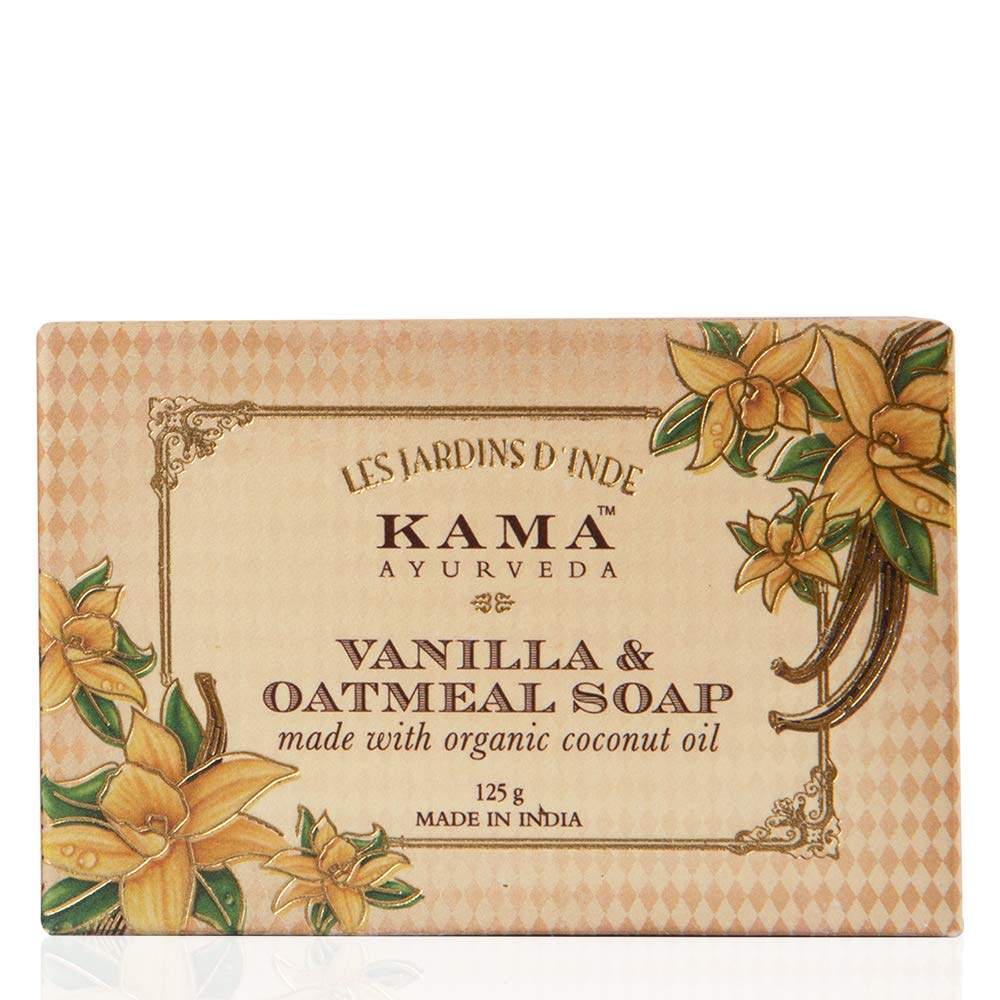 Kama Ayurveda Vanilla and Oatmeal Soap - 125 GM