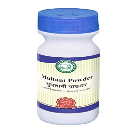 Kamdhenu Laboratories Pure Multani Mitti Clay Powder - 250 GM