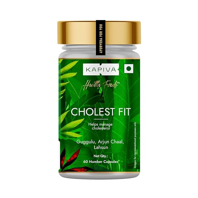 Kapiva 100% Natural Cholest Fit Capsules - 60 Caps