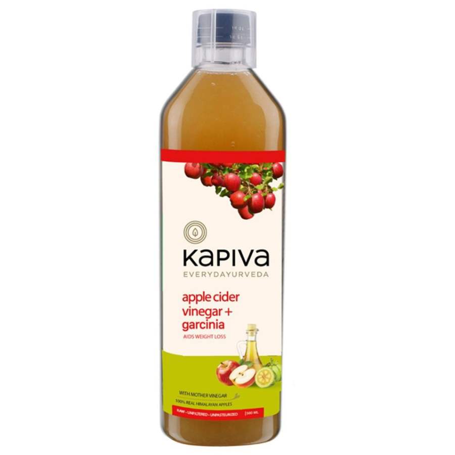 Kapiva Ayurveda Apple Cider Vinegar + Garcinia with The Mother - 500 ML