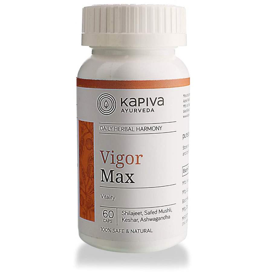 Kapiva Vigor Max Capsules - 60 Caps