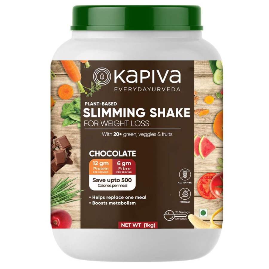 Kapiva Plant Based Slimming Nutrition Powder Chocolate - 1 Kg