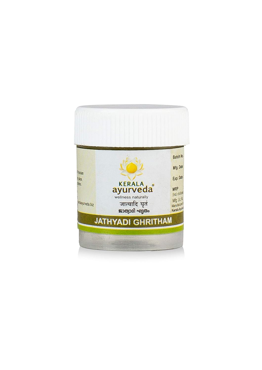 Kerala Ayurveda Jathyaadi Ghritham - 10 GM