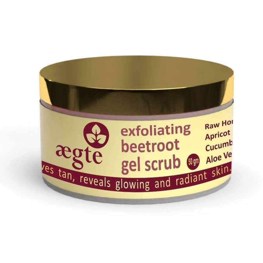 Aegte Exfoliating Beetroot Gel Scrub - 1 No