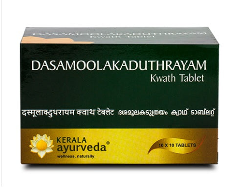 Kerala Ayurveda Dasamoolakaduthrayam Kwath Tablets - 100 Nos