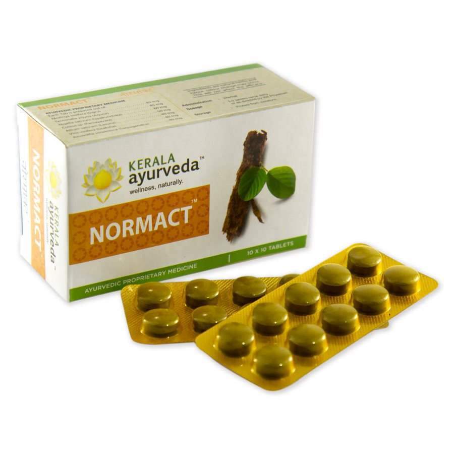 Kerala Ayurveda Normact Tablets - 100 Tablets