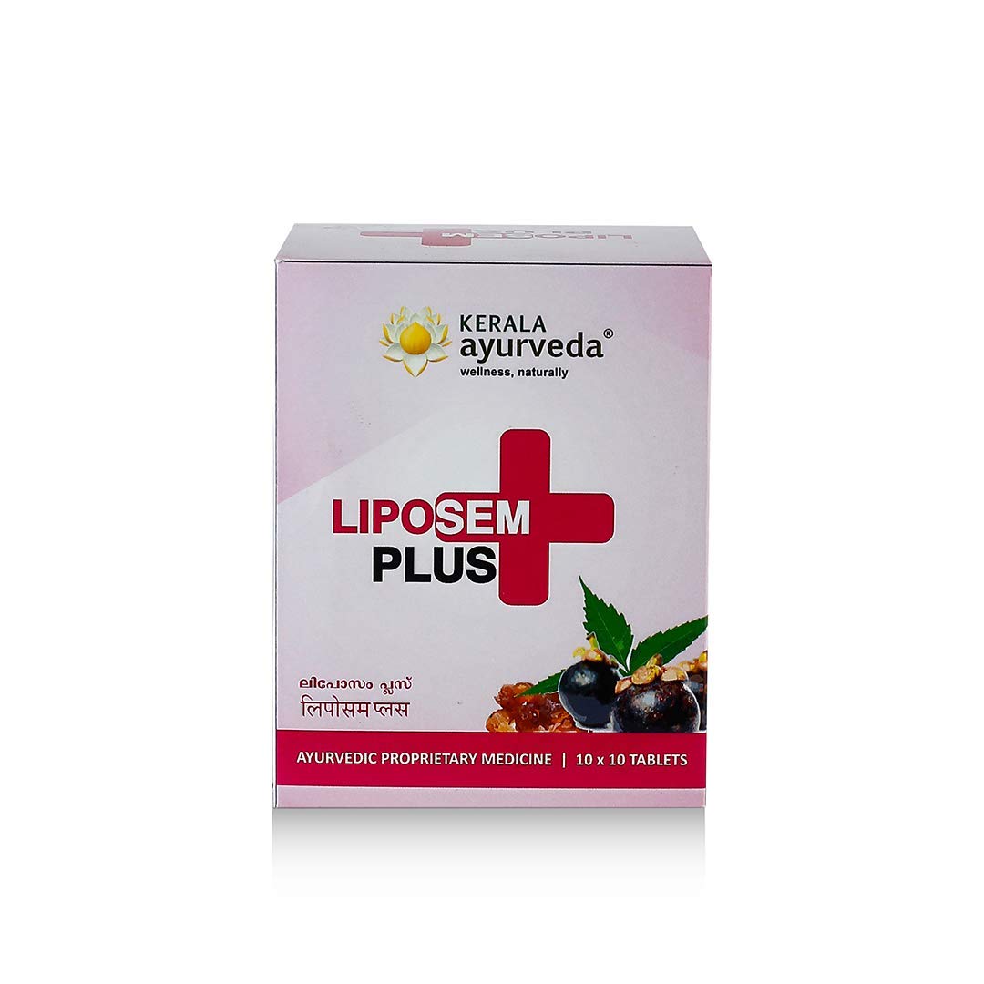 Kerala Ayurveda Liposem Plus Tablet - 100 Tablets