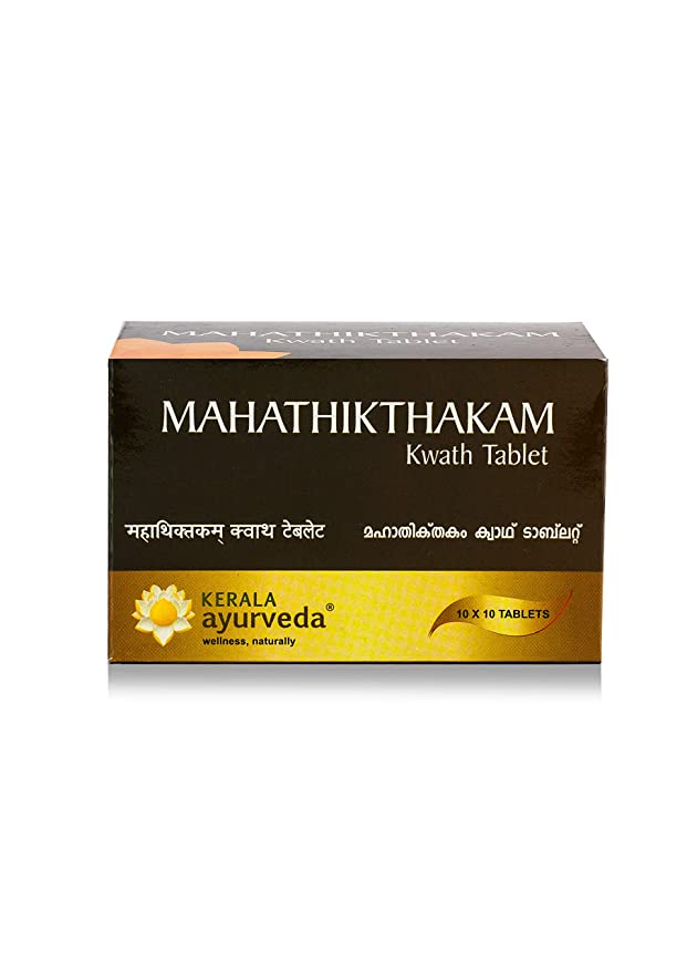 Kerala Ayurveda Mahathikthakam Kwath Tablet - 100 Tablets