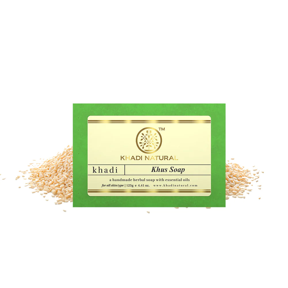 Khadi Natural Khus Soap - 125 GM