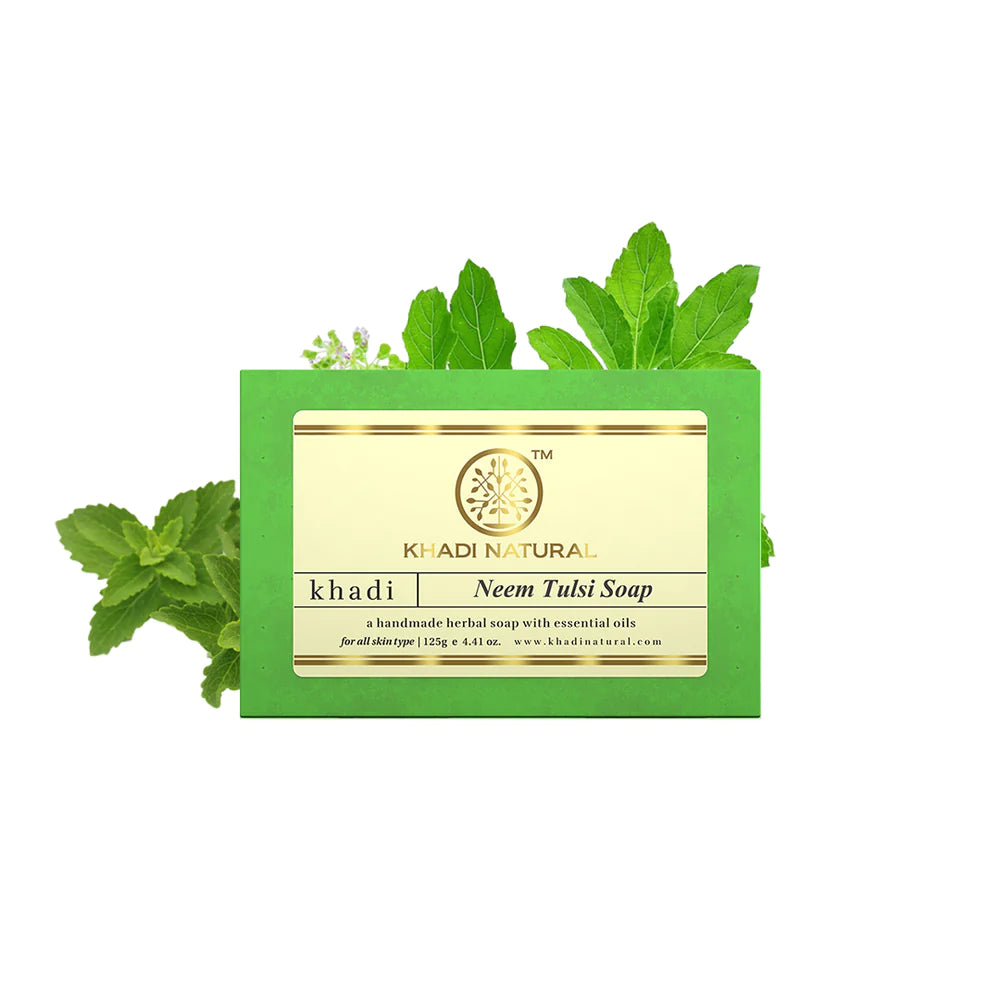 Khadi Natural Neem & Tulsi Soap - 125 GM