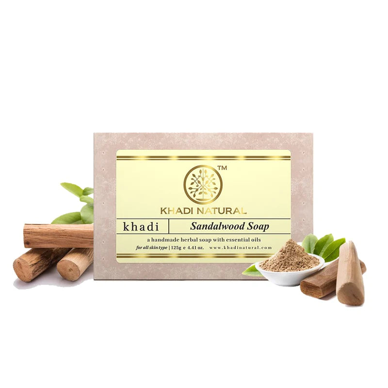 Khadi Natural Sandalwood Soap - 125 GM