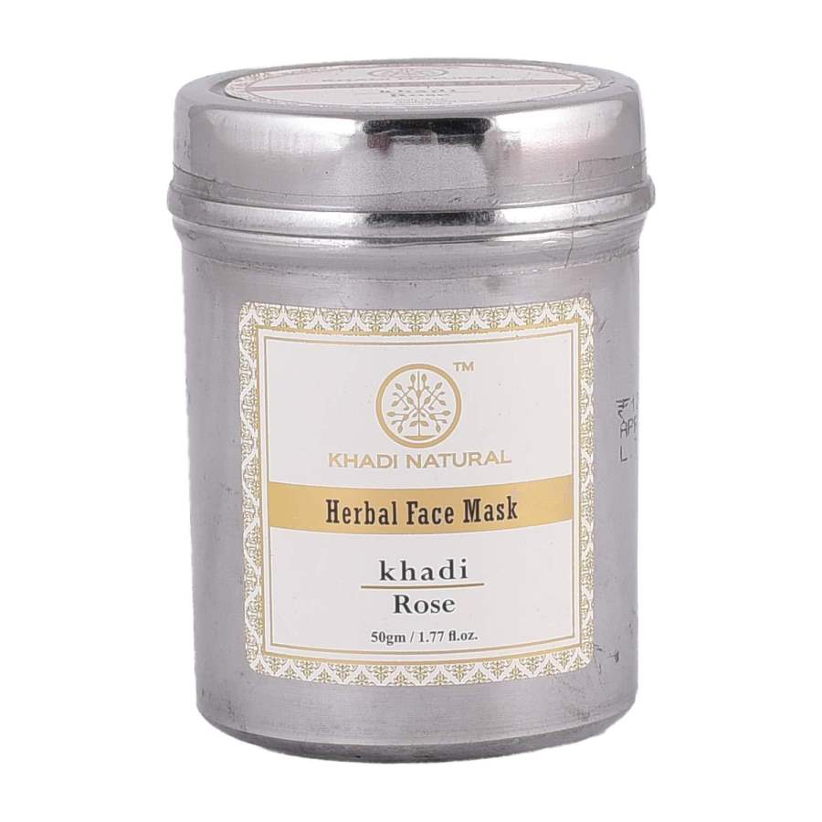 Khadi Natural Rose Herbal Face Mask - 50 GM