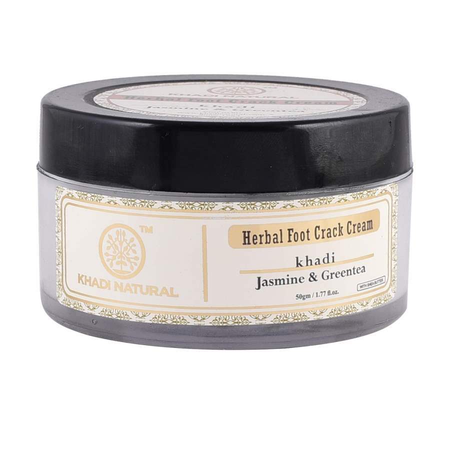 Khadi Natural Jasmine and Green Tea Herbal Foot Crack Cream - 50 GM